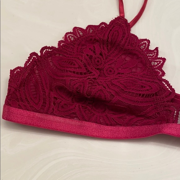 Intimately Free People Mila Shoulder Tie Bralette. - Picture 5 of 7